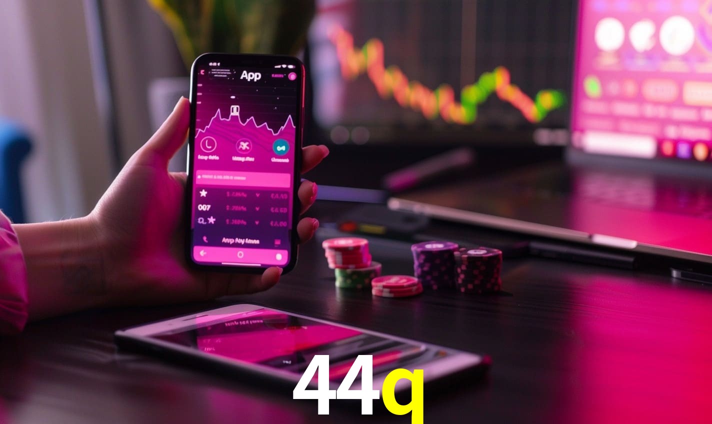 Comparação APP mobile vs versão web da 44q